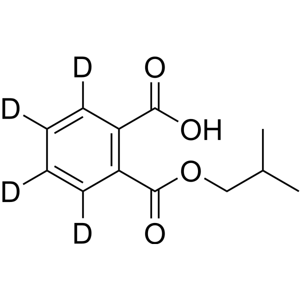 Monoisobutyl phthalic acid-d4 1219802-26-2